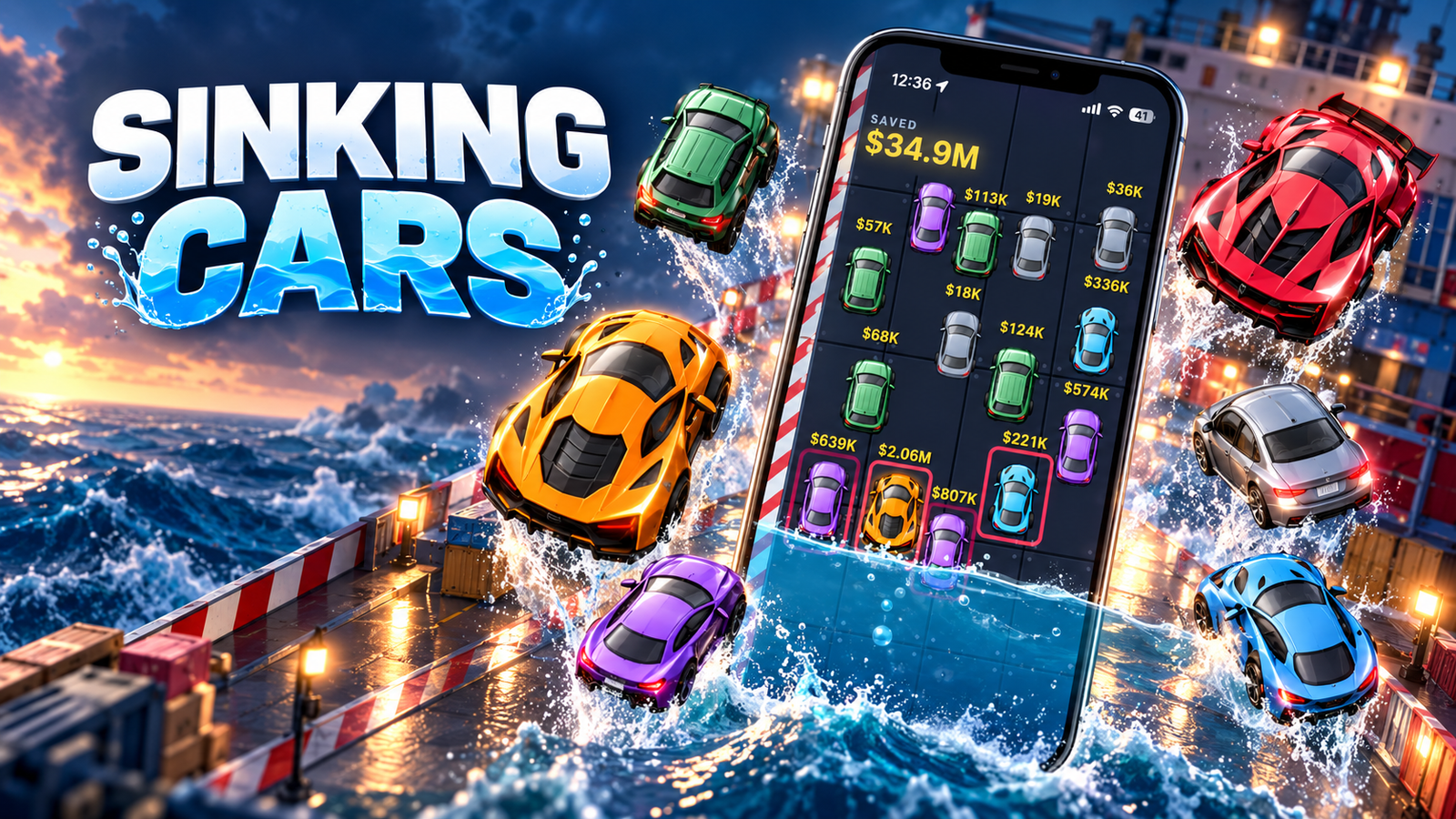Sinking Cars key art